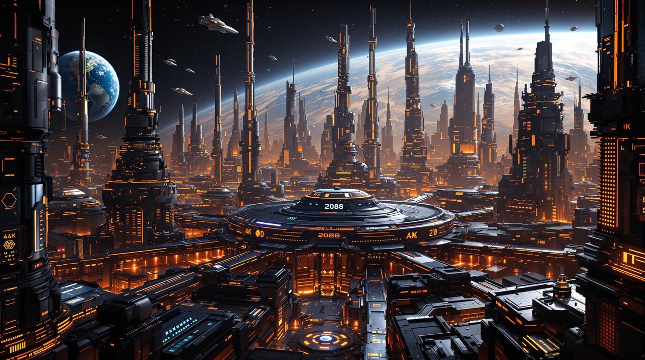 未来都市2088 - 科幻2024年影视内容封面