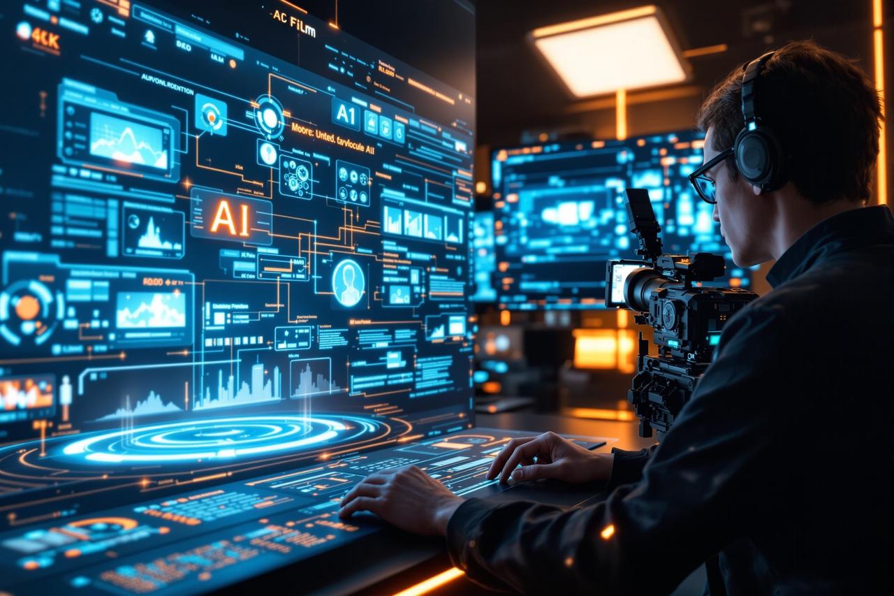 AI技术在影视制作中的应用前景 - 技术前沿影视资讯封面
